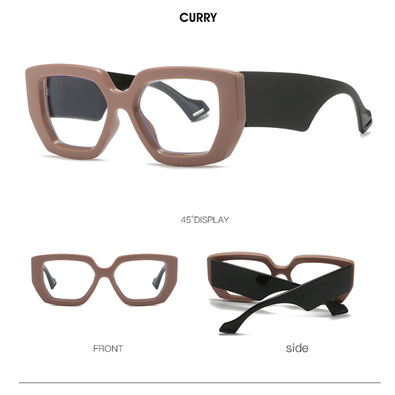 Wholesale Irregular Polygon Glasses Frame